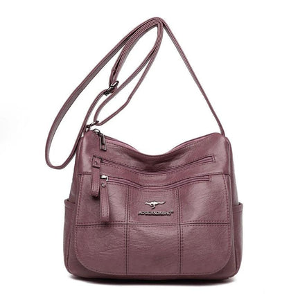 Lightweight PU Crossbody Bag For Everyday Casual Shopping Use
