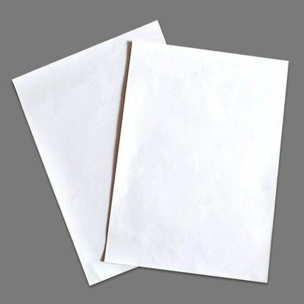 A4 Self-Adhesive Printer Paper White, 100 Sheets Pack - two blank A4 self-adhesive sheets ready for laser or inkjet printing