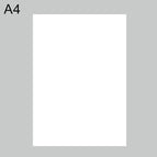 A4 (White) / White