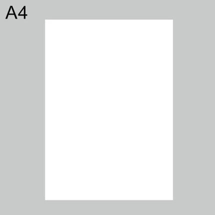 A4 Self-Adhesive Printer Paper White, 100 Sheets Pack - blank white A4 sheet for laser and inkjet printing, self-adhesive backing, ideal for labels and crafts