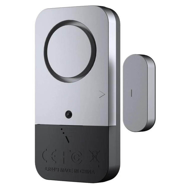 Magnetic Door and Window Security Alarm for Home Protection - compact magnetic sensor alarm with loud siren for doors and windows