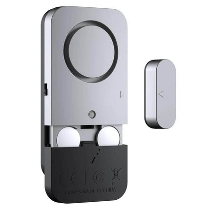 Magnetic Door and Window Security Alarm for Home Protection compact white magnetic sensor alarm for doors and windows