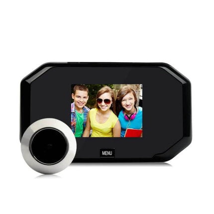 Danmini Door Peephole Viewer for Easy Home Security showing 3.0-inch HD screen with live visitor image and silver peephole camera