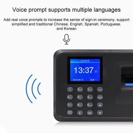 Fingerprint Time Attendance Machine for Employee Tracking