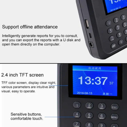 Fingerprint Time Attendance Machine for Employee Tracking