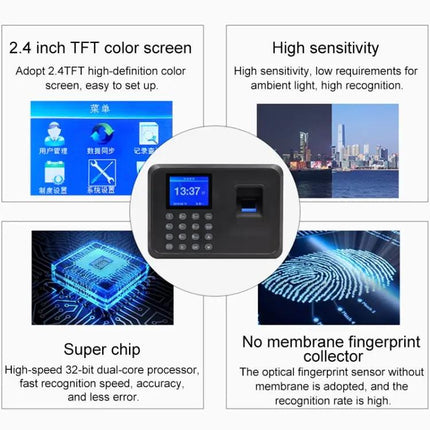 Fingerprint Time Attendance Machine for Employee Tracking