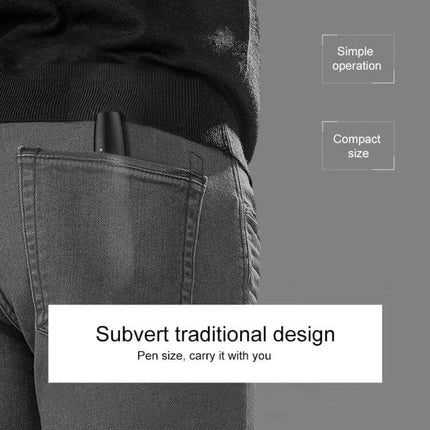 Compact Handheld Detector for Hidden Cameras and Signals - pen-size portable design fits in pocket for hotel, office, home privacy scans
