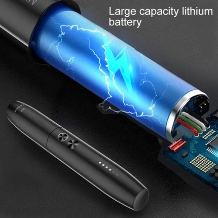 Compact Handheld Detector for Hidden Cameras and Signals showing portable device and lithium battery internals