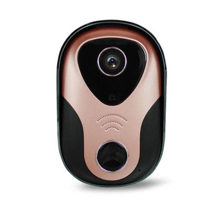 163Eye Smart WiFi Video Doorbell for Home Monitoring with Night Vision - rose gold wireless doorbell camera with night vision and motion alerts