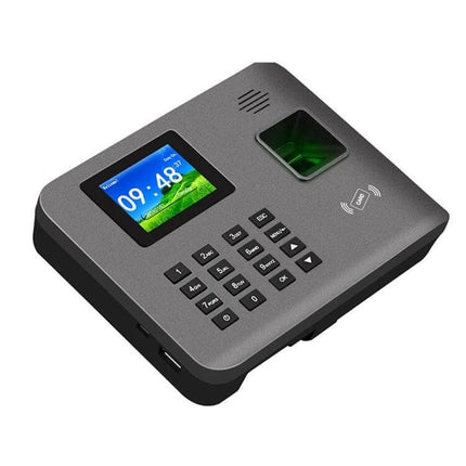 Realand Fingerprint Attendance System with Wireless Connectivity - office biometric time clock with 2.4-inch color LCD and fingerprint scanner