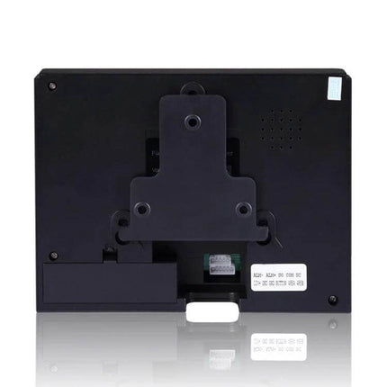 Rear view of Realand AL355 Fingerprint Attendance System with WiFi Connectivity showing mounting bracket and ports