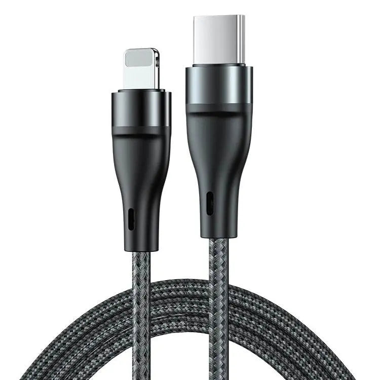 ADC-003 Type-C to 8 Pin PD Fast Charging Weave Data Cable