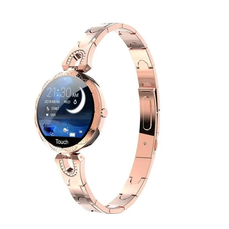 AK15 Fashion Smart Female Bracelet with LCD Screen IP67 Waterproof