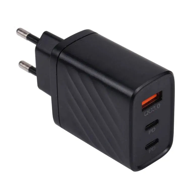 AR-892 3 In 1 QC3.0 PD20W USB USB-C Wall Charger EU UK Plug