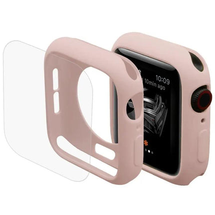 ENKAY 2-in-1 TPU Case And 3D PET Protector Apple Watch 40mm