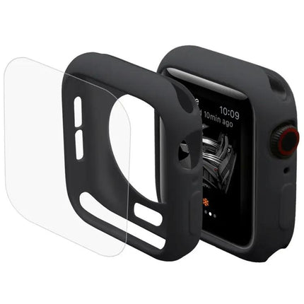ENKAY 2-in-1 TPU Case And PET Protector Apple Watch 44mm