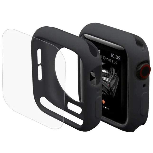 ENKAY 2-in-1 TPU Case And PET Protector Apple Watch 44mm