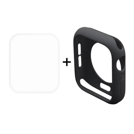 ENKAY 2-in-1 TPU Case And PET Protector Apple Watch 44mm
