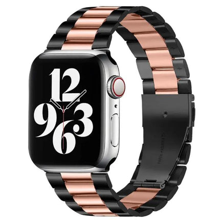 Stainless Steel Fold Buckle Watch Band Apple Watch 38-42mm