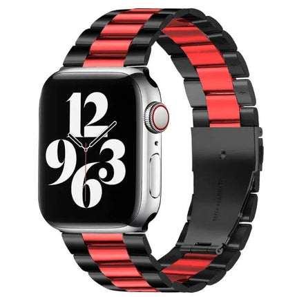 Stainless Steel Fold Buckle Watch Band Apple Watch 38-42mm