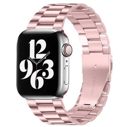 Stainless Steel Fold Buckle Watch Band Apple Watch 38-42mm