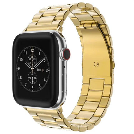 Stainless Steel Fold Buckle Watch Band Apple Watch 38-42mm