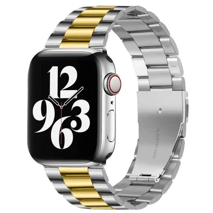 Stainless Steel Fold Buckle Watch Band Apple Watch 38-42mm