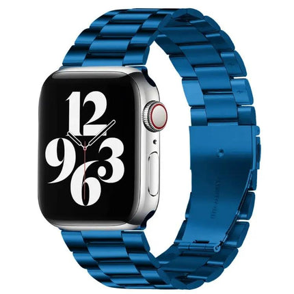 Stainless Steel Fold Buckle Watch Band Apple Watch 38-42mm