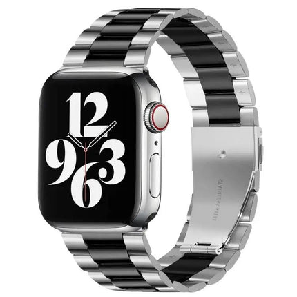Stainless Steel Fold Buckle Watch Band Apple Watch 38-42mm