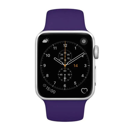 Silicone Replacement Band For Apple Watch 38mm Loop
