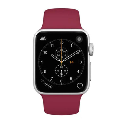 Silicone Replacement Band For Apple Watch 38mm Loop