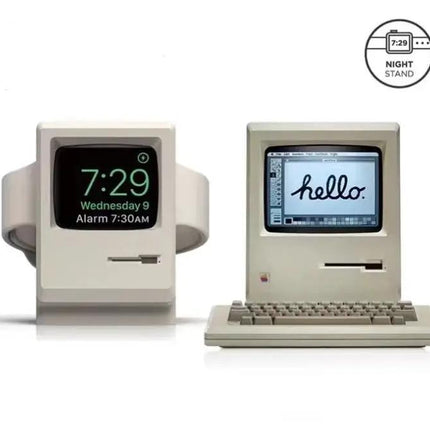 Retro Silicone Apple Watch Charging Dock Stand 38/42mm