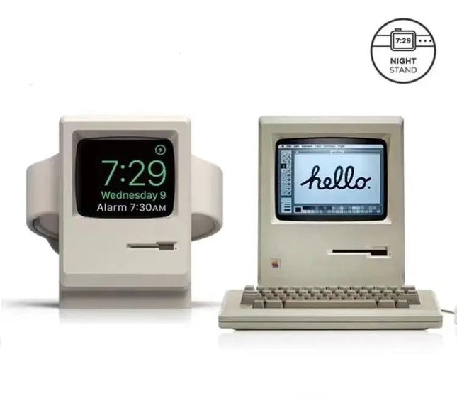 Retro Silicone Apple Watch Charging Dock Stand 38/42mm