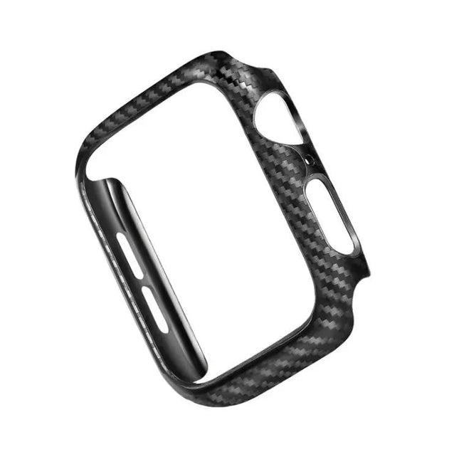 Carbon Fiber Frame Case For Apple Watch 40mm Series 4/5/6/SE