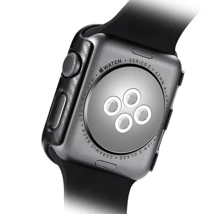 Carbon Fiber Frame Case For Apple Watch 40mm Series 4/5/6/SE