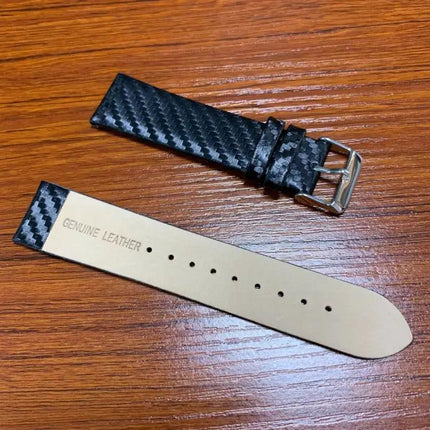 Genuine Leather Carbon Fiber Band Apple Watch 38/40/41/42mm
