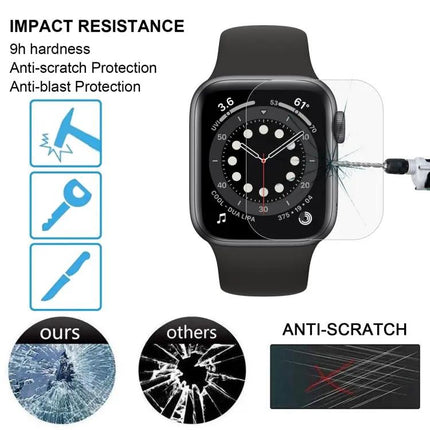 Tempered Glass Screen Protector 9H For Apple Watch 44mm