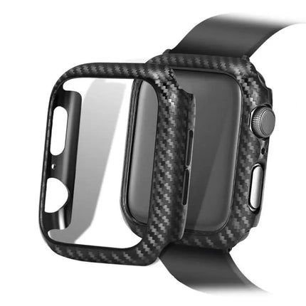 Carbon Fiber PC Case For Apple Watch 42mm Series 1-3