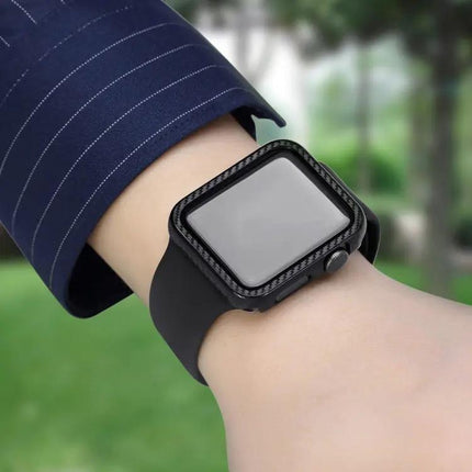 Carbon Fiber PC Case For Apple Watch 42mm Series 1-3