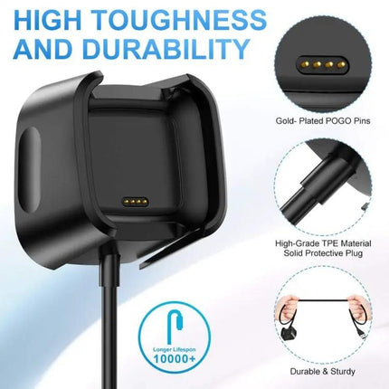Fitbit Versa 2 Charging Dock Stand With 1m USB Cable