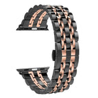 20mm Women / Black+Rose gold