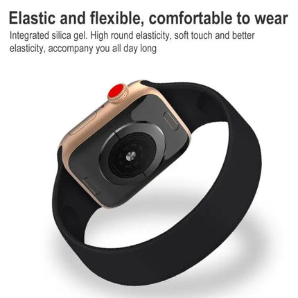 Silicone Elastic Watch Band for Apple Watch S 130mm