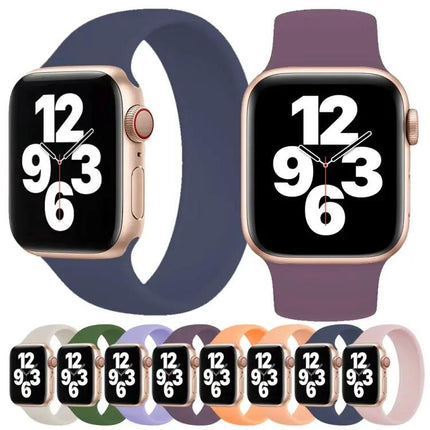 Silicone Elastic Watch Band for Apple Watch S 130mm