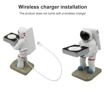 Astronaut Resin Wireless Charging Stand For Apple Watch