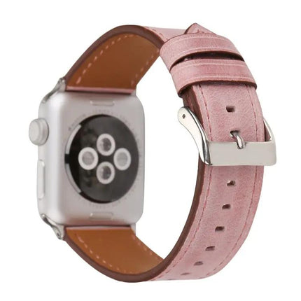 Genuine Leather Watch Band Compatible Apple Watch 38-42mm | SYNDMART