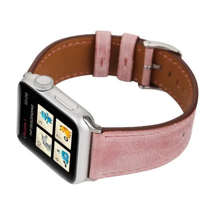 Genuine Leather Watch Band Compatible Apple Watch 38-42mm | SYNDMART