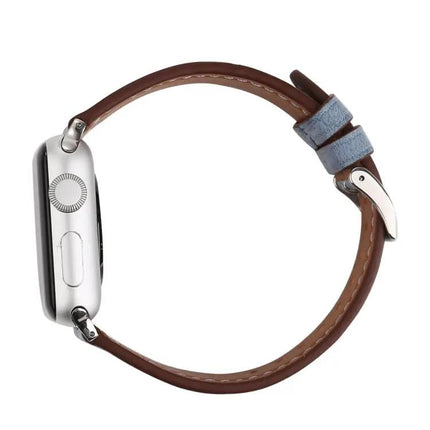 Genuine Leather Watch Band Compatible Apple Watch 38-42mm