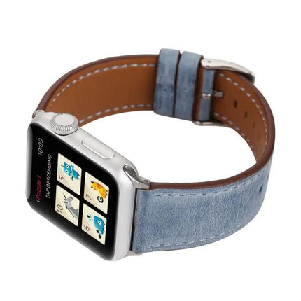 Genuine Leather Watch Band Compatible Apple Watch 38-42mm