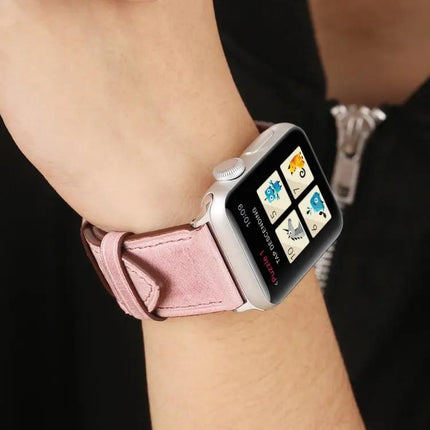 Leather Apple Watch Band Compatible 49/46/45/44/42mm | SYNDMART