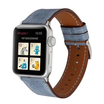 Leather Apple Watch Band Compatible 49/46/45/44/42mm